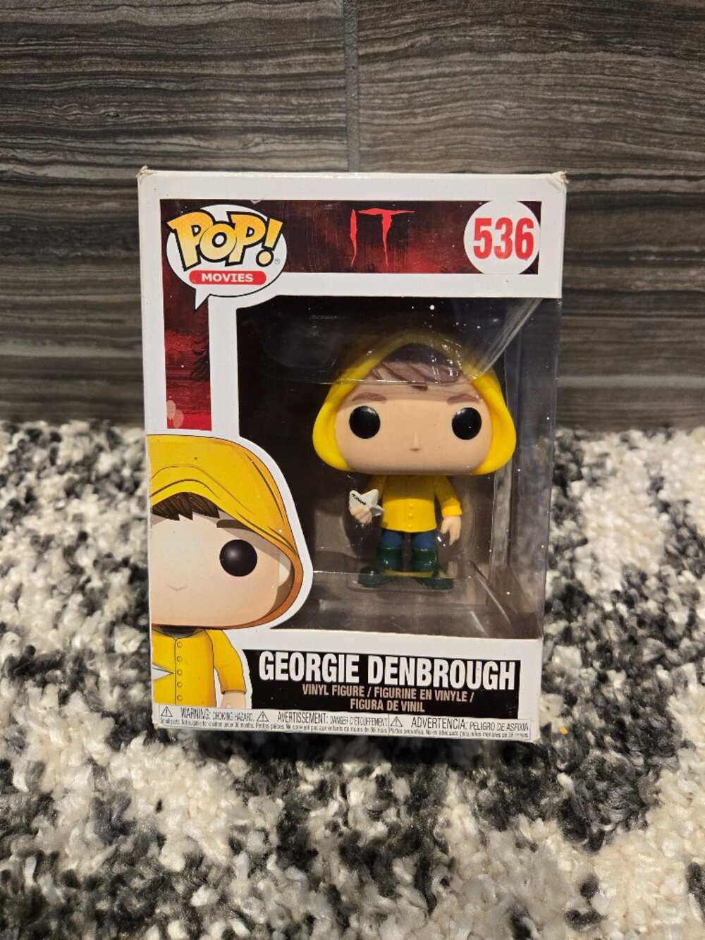 Funko Pop! Movies IT Georgie Denbrough Vinyl Figure | #536 | Yellow